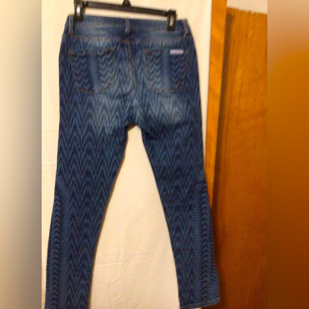 Sass & Bide MOJO-KIKO chevron print jeans SZ 28 - Picture 3 of 7